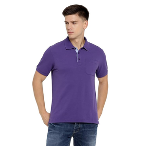 Men's Olive Green Short Sleeve <b>Polo</b> <b>Shirt</b> <b>With</b> <b>Pocket</b> Casual Cotton Pique Knitted Regular Fit Solid Color Breathable Design - Product Image 5