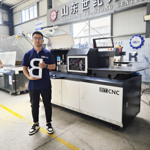 Bytcnc quảng cáo công ty làm 3D dấu hiệu LED biển quảng cáo kênh thư flanging notching Máy uốn - Product Image 1