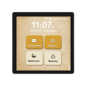 Tuya Smart Home Automation 1/2/3/4 Gang Cortina Wifi Interruptor de luz <span class=keywords><strong>Pantalla</strong></span> completa Editar interruptor Nombre e icono Control de voz <span class=keywords><strong>Alexa</strong></span> - Product Image 2