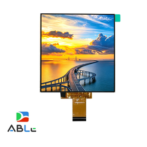 Módulo de Pantalla LCD TFT de 3.95 Pulgadas/4 Pulgadas, Cuadrado, 480x480, IPS, Mipi, 31 Pines, 500cd/m2, con Lente de Cubierta Templada Personalizada - Product Image 1