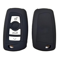 Coque de protection en silicone moulée avec précision pour clé intelligente BMW à 3 boutons, résistante à l'usure et aux rayures