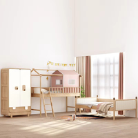 Meubles Lit Etage Lit superposé Pour Enfants Lit superposé peu encombrant avec bureau ou pour tout-petits