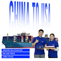 Transitaire DDP entre entrepôt en Chine et KSA, fret maritime porte-à-porte, Amazon FBA, LCL, FCL, réapprovisionnement de marchandises, DDP, DDU, taxes douanières