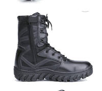Bottes de combat en daim noir, vert coyote et marron DFA120 Jungle Stock, personnalisables