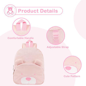 Mini <span class=keywords><strong>sac</strong></span> à <span class=keywords><strong>dos</strong></span> pour enfants, <span class=keywords><strong>sac</strong></span> à <span class=keywords><strong>dos</strong></span> d'école pour tout-petits, <span class=keywords><strong>sac</strong></span> à <span class=keywords><strong>dos</strong></span> d'école maternelle, école primaire, petit <span class=keywords><strong>sac</strong></span> à <span class=keywords><strong>dos</strong></span> en velours côtelé pour enfants, <span class=keywords><strong>sac</strong></span> à <span class=keywords><strong>dos</strong></span> de voyage pour enfants - Product Image 3