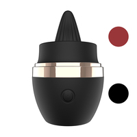 Vibrateur clitoridien rechargeable en silicone pour femme, étanche IPX7, puissante stimulation du point G, 10 modes de vibration, 1,5-2h d'autonomie, 10 modes de léchage