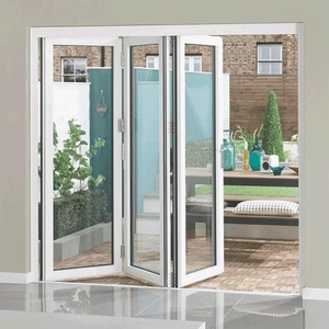 Porte pliante en PVC de qualité commerciale, porte accordéon en plastique épaissi pour cloisons de bureau, étanche et peu encombrante - Product Image 2