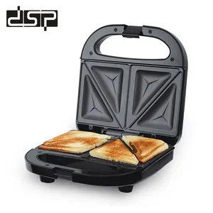 DSP vendita calda piatti rimovibili portatili professionali 750w Sandwich Maker Homeuse Breakfast Toaster Sandwich Maker Machine