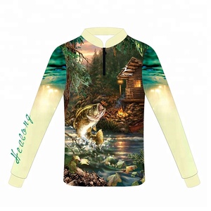 Camisetas de Pesca de Manga Larga, Diseño Personalizado de Camisetas de Pesca - Product Image 3