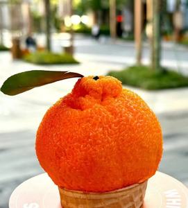 Crème glacée <span class=keywords><strong>coréenne</strong></span> Big Orange Jeju Island Style Creative Internet Celebrity Stock Délicieuse <span class=keywords><strong>glace</strong></span> en forme d'orange - Product Image 4