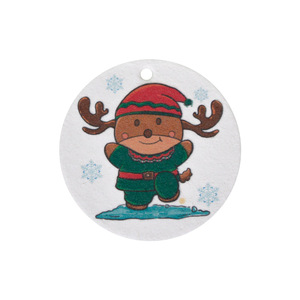 Christmas Wood Pulp Cotton Dishcloth <b>Non</b> <b>Stick</b> Absorbent Expandable For Washing Dishes And <b>Pots</b> - Product Image 1