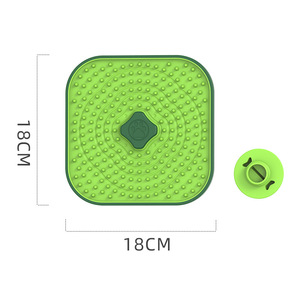 Kinyu perlengkapan hewan peliharaan ikan emas, mangkuk Quadrate plastik ramah lingkungan makan lambat IPX5 tahan air multifungsi - Product Image 3