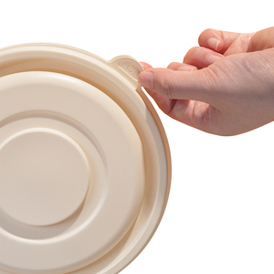 Lvzong Chất lượng cao Phân hủy sinh học bữa ăn chuẩn bị hộp đựng thức ăn Lò vi sóng an toàn bột bắp takeout hộp thực phẩm - Product Image 3