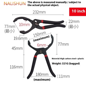 10 pouces/12 pouces outils de réparation et d'entretien automobiles clé à <span class=keywords><strong>filtre</strong></span> à <span class=keywords><strong>huile</strong></span> outil de démontage <span class=keywords><strong>pince</strong></span> <span class=keywords><strong>filtre</strong></span> grilles à <span class=keywords><strong>huile</strong></span> clé - Product Image 6