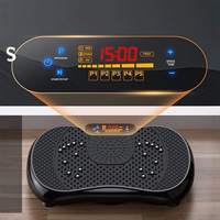 Plataforma Vibratoria para Ejercicios, Entrenador de Fitness de Vibración de Cuerpo Completo para Quemar Grasa, Moldear la Cintura y Reducir la Grasa