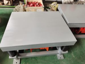 Vibrator Meja Bergetar Beton Peralatan Listrik, Cetakan Beton Meja Pengocok Mesin Vibrator Baja Mangan Tinggi - Product Image 4