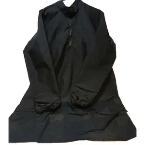 Nylon fabric black color barber jacket pet grooming cloth spa beauty hair salon uniform