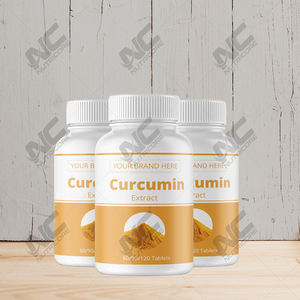 Capsules de curcumine de supplément de santé antioxydant puissant de marque privée Capsules de curcumine de qualité supérieure Fournisseur en gros - Product Image 2