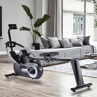 Ejercicio de cuerpo completo Remos dobles Remo Máquina de espalda baja Equipo hidráulico doméstico Fitness multifunción