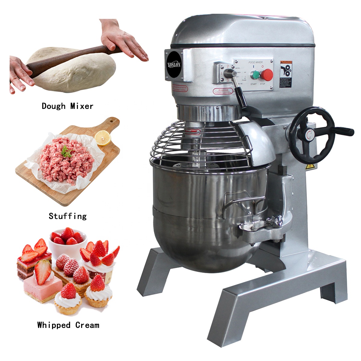 Efficient 40l planetary dough mixer Solutions for High-Volume - Main Image