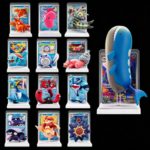 HCY Genetic Aqua 2025 FC Anime Battle Display Set Dream Painting Style Water Ecology Figure Gift Box Case Hit Set - Product Image 3