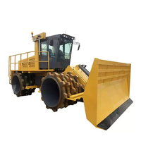 Compacteur de Remblai à Rouleaux Routiers XH285 de 28 Tonnes pour le Compactage de Remplissage Solide dans les Décharges