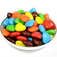 Bonbons au chocolat colorés pour enfants, 1 pièce, halal, lait revêtu de sucre, perles de chocolat, vente en gros