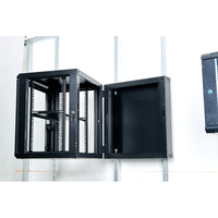 Système de refroidissement de conception bon marché demi-hauteur 7u 8u 19 "support de serveur d'armoire à montage mural vertical pour batteries