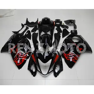 Complete Motorcycle Fairings Fit For Suzuki GSX1300R Hayabusa 2008 2020 Injection Abs Plastic Body Work Black red