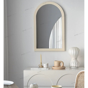 Body <strong>Mirror</strong> Full Length Girls' Bedroom Living Room Decoration Floor Stand Dressing <strong>Mirror</strong> Fashion Decorative <strong>Pine</strong> Wood <strong>Mirror</strong> - Product Image 6