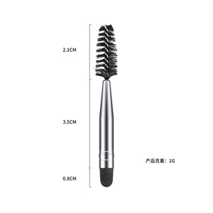 Professionnel éponge fard à paupières Double tête appareil de <span class=keywords><strong>maquillage</strong></span> Portable fard à paupières brosse pour le <span class=keywords><strong>maquillage</strong></span> quotidien - Product Image 2