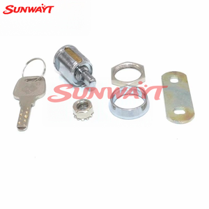 Cilindro de Cerradura de Leva de Aleación de Zinc Duradero, Cerradura con Llave de Puntos para Máquina Expendedora y Cajero Automático - Product Image 5