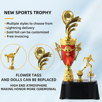 Trophée de conception personnalisée Trophées de football Rckids Truck Vente en gros directe Fournitures d'artisanat populaires