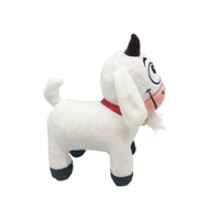 Peluches de soutien émotionnel CE personnalisées en coton pour compagnon en peluche chèvre de montagne fabriquées sur commande