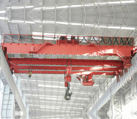 Fournisseur chinois de premier plan de grues poutre double QD de 30, 50 et 80 tonnes à usage intensif avec palan électrique (avec cabine)