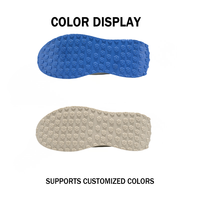 Baskets décontractées en maille à semelle épaisse de style coréen pour hommes |   Chaussures d'étudiant tendance à blocs de couleurs