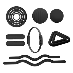 CZFIT Portable Home Gym Brown Pilates Accessory EVA <b>Dumbbell</b> Ankle <b>Weights</b> Yoga Ring Block Mat Women Fitness Adjustable - Product Image 1