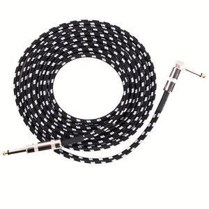 Meistverkauftes 3 Meter Entstörungsfreies Elbow-Geflochtenes Langlebiges Audio-Elektrogitarrenkabel - Product Image 2