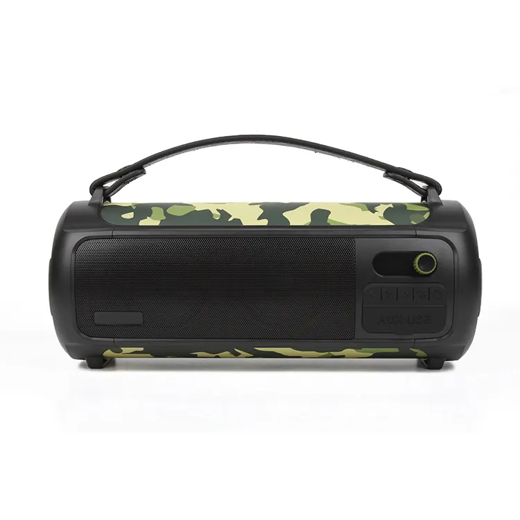 Boombox taşınabilir kumaş kablosuz hoparlör açık Caixa De Som ses kutusu Mini Subwoofer kablosuz hoparlör Boombox