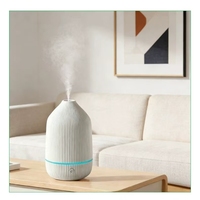 Humidificateur ultrasonique créatif et coloré à LED, diffuseur de parfum automatique de table en plastique, petit diffuseur d'arômes