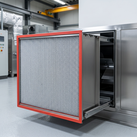 Filter HEPA Tahan Suhu Tinggi JF-HF-HT Filter Ventilasi