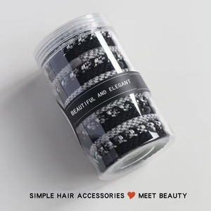 Accesorios para <span class=keywords><strong>el</strong></span> Cabello en Oferta, 15 Piezas en Caja, Bandas <span class=keywords><strong>El</strong></span>ásticas de Tela Tejida para Hombre y Mujer, Bandas de Goma Duraderas de Alta Elasticidad para Cabello Largo - Product Image 5