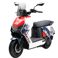 Vente flash : Moto électrique avec batterie au lithium 7000W 88V110Ah, vitesse maximale de 135 km/h, autonomie de 200 km, frein à disque ABS, IP67