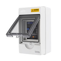 Boîtier de distribution photovoltaïque MCCB pour disjoncteur à boîtier moulé TOMZN TOM7Z 2P DC 500V 600V 1000V IP66 ABS