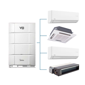 ระบบปรับอากาศแบบ VRF รุ่น V8 ซีรีส์  ระบบทำความเย็น/ระบบทำความเย็นและทำความร้อนแบบแยกส่วน  ประหยัดพลังงาน - Product Image 1