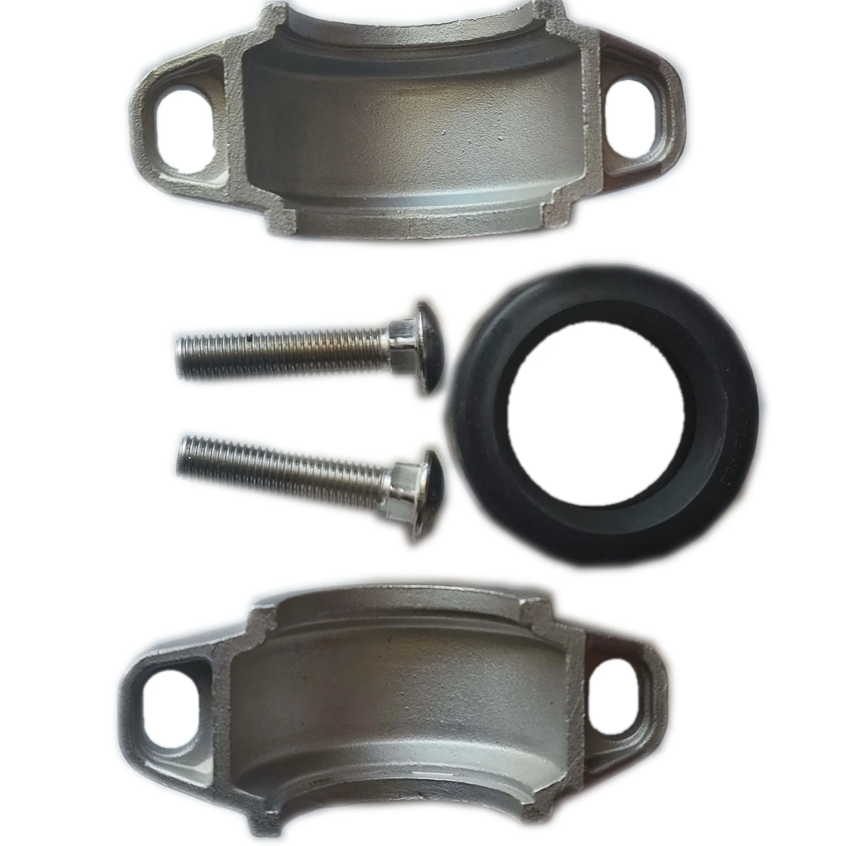 Accesorios de tubería de hierro dúctil, codo acanalado, sistema de unión de tubería de acoplamiento acanalado