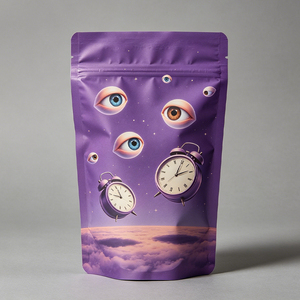 Customized 3.5g matte polyester film vertical <b>bag</b>, thickened laminated food grade <b>packaging</b> <b>bag</b> - Product Image 5