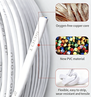 Cable de Bajo Voltaje YJV con Conductor de Cobre de 2.5mm2 a 150mm2 para Cableado de Edificios y Sistemas de Distribución de Energía, Suministro Directo de Fábrica