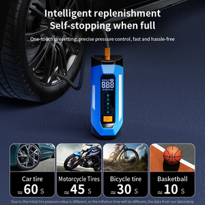 8000A 6000a 150 Psi voiture cavalier Super condensateur batterie de secours batterie externe 12v Booster compresseur saut démarreur avec pompe à Air - Product Image 4