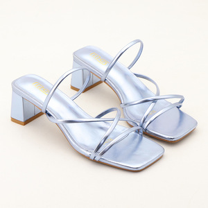 <span class=keywords><strong>Sandali</strong></span> con <span class=keywords><strong>Tacco</strong></span> <span class=keywords><strong>Medio</strong></span> Grosso da 5,5 cm per Donna, Prezzo di Fabbrica, <span class=keywords><strong>Estivi</strong></span>, da Esterno, con Punta Aperta e Allacciatura - Product Image 5